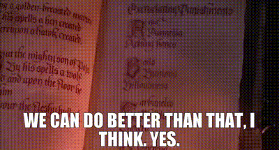 Open Book Saying We Can Do Better Than That GIF