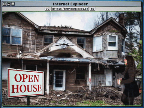 Open House Exploding GIF