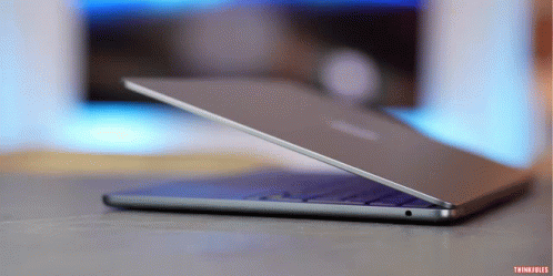 Open Laptop Showing Thinkfiles GIF