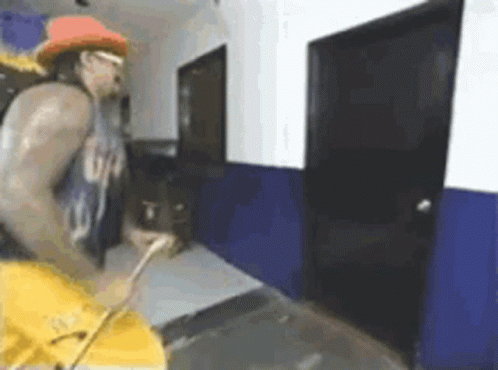 Open The Door Or I'll Kick It GIF