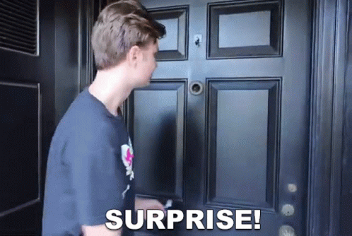 Open The Door Surprise GIF