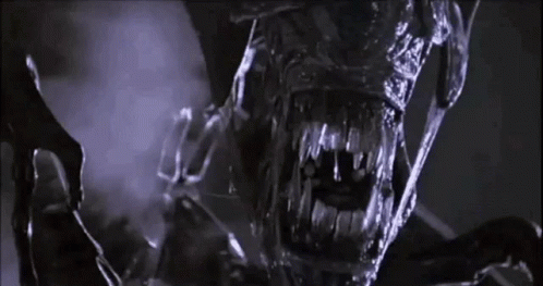 Open You Mouth Xenomorph GIF