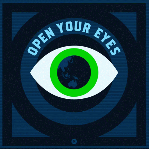 Open Your Eyes To Climate Change GIF
