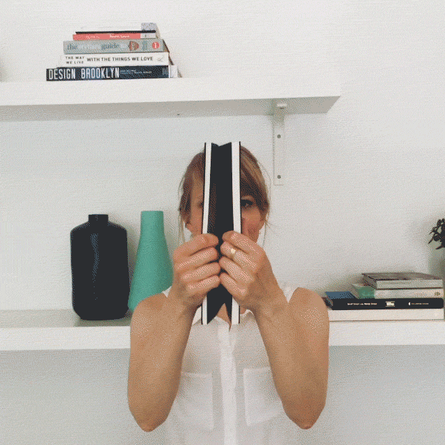 Opening And Closing Book With Pictures GIF