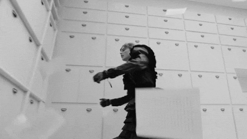 Opening Drawers Full Of Paper GIF