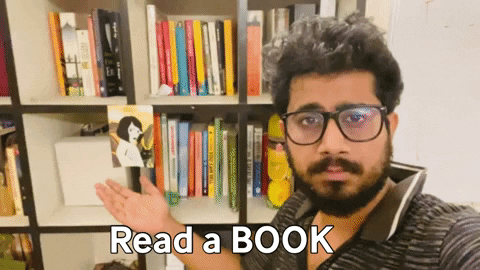 Opening Educational Book Actually Helps GIF