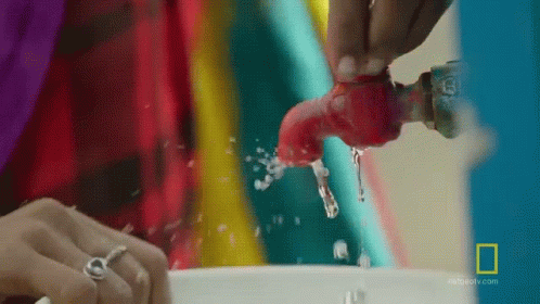 Opening Faucet Spout Water GIF