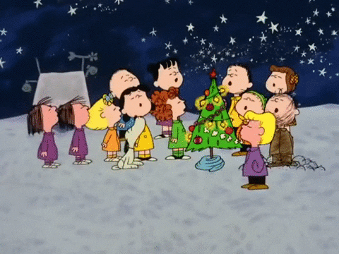 Opening To A Charlie Brown Noser Christmas GIF