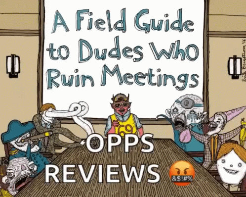 Opps Reviews In Meeting GIF