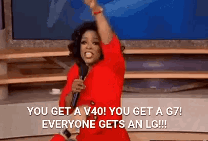 Oprah Free Phone Gif GIF