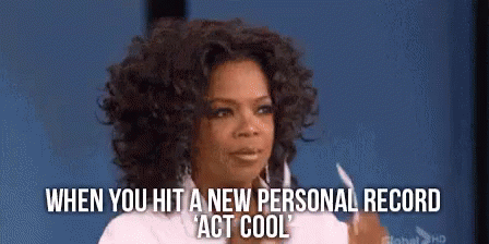 Oprah New Personal Broken Record Act Cool GIF