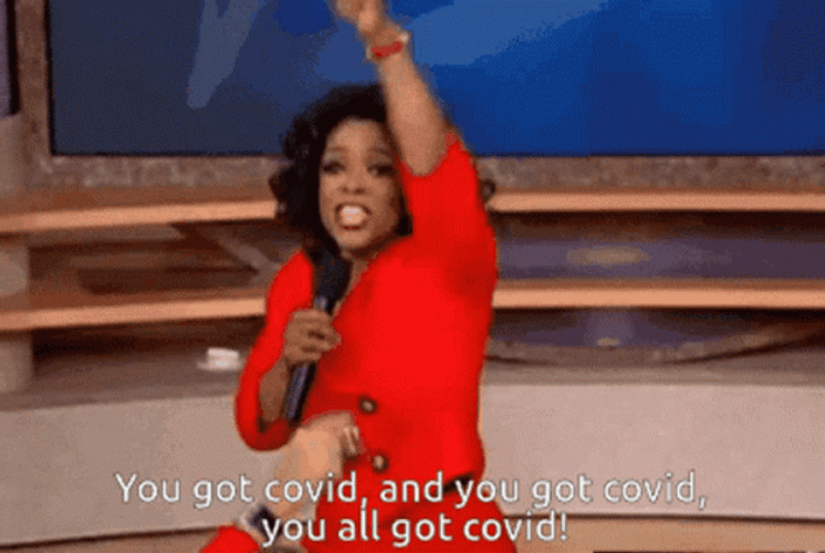 Oprah Pointing Audience Covid GIF