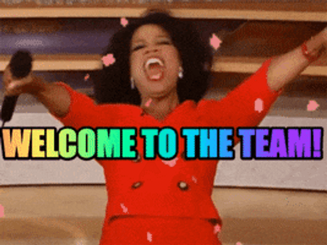 Oprah Welcome To The Team GIF