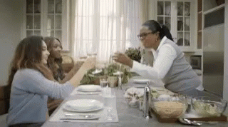 Oprah Winfrey Celebration Cheers GIF