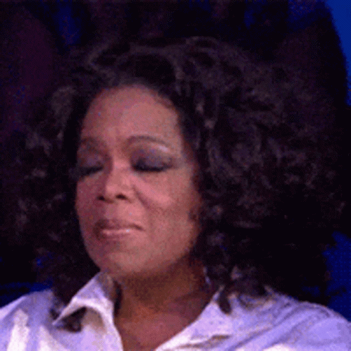 Oprah Winfrey Happy Tears GIF