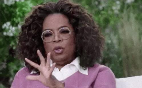 Oprah Winfrey Making Funny Face
