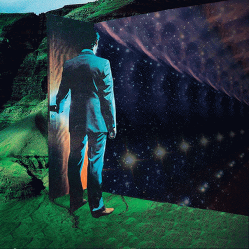 Optical Illusion Walk Through Acid Trip GIF