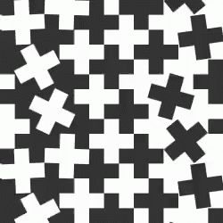 Amazing Rotating Crosses Optical Illusions GIF