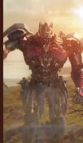 Optimus Prime Housing Sword Movie Trailer GIF