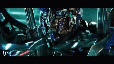 Optimus Prime Fierce Eyes GIF