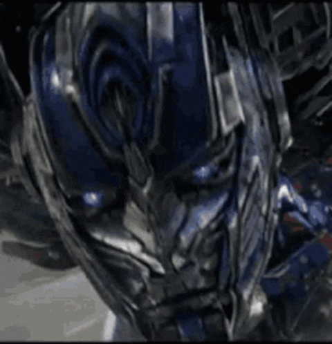 Optimus Prime Savage Look GIF