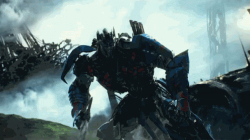 Optimus Prime Wielding Sword Did You Forget GIF