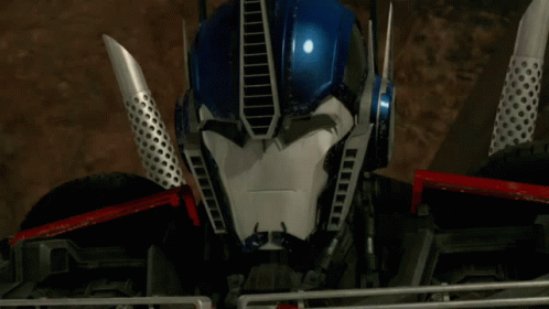 Angry Optimus Prime Cussing GIF