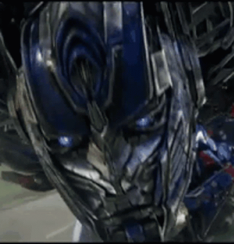 Optimus Prime Cool Robotic Head GIF