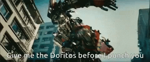 Optimus Prime Give Me Doritos Meme GIF