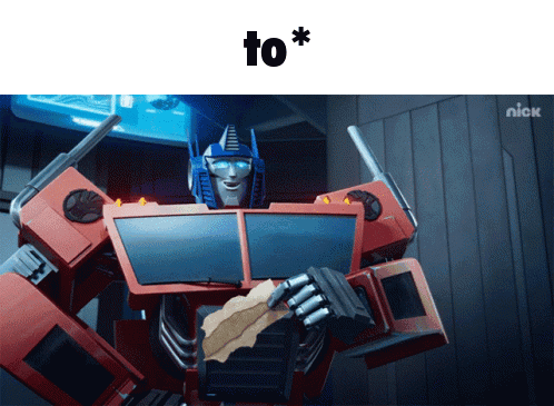 Optimus Prime Pointing GIF