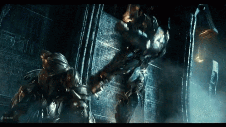 Optimus Prime Powerful Kick GIF