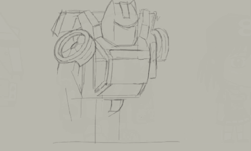 Optimus Prime Sketch Tuesday GIF
