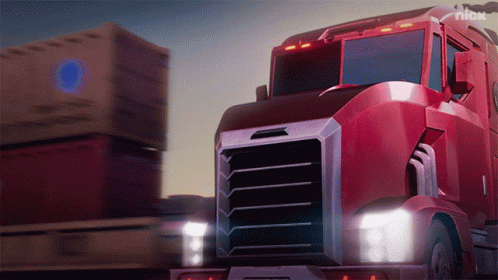 Optimus Prime Sudden Transformation GIF