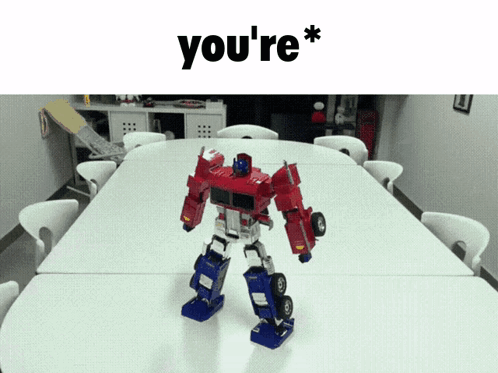 Optimus Prime Toy GIF