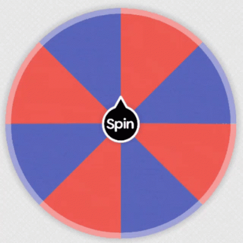 Orange And Purple Roulette Spinner GIF