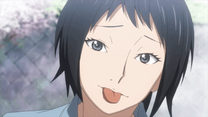 Orange Anime Takako Tongue Out GIF