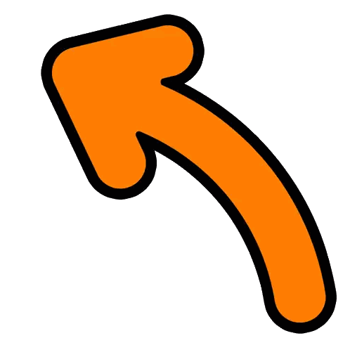 Orange Arrow Pointing Right