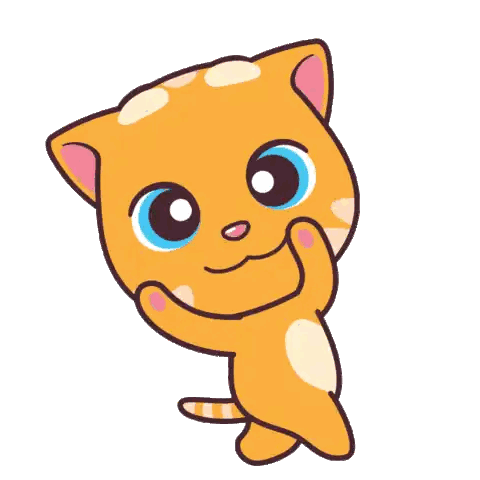 Orange Cat Dancing