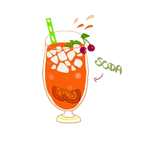 Orange Colored Sosa GIF