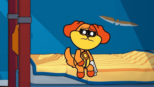 Orange Critters Tantrums GIF