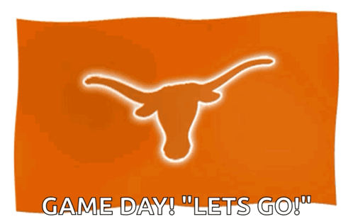 Orange Flag Longhorn Game Day Lets Go