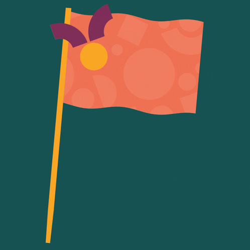 Orange Flag with Oranje Fonds