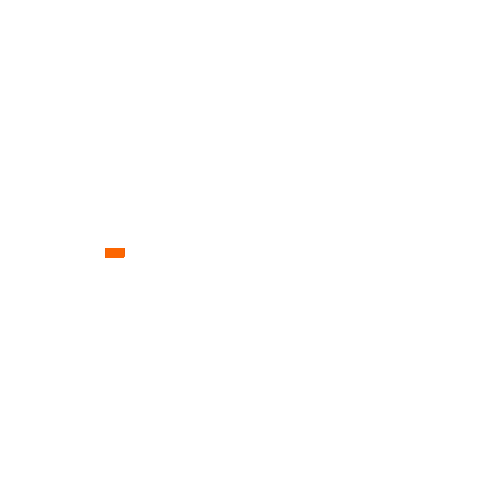 Orange Hashtag Symbol