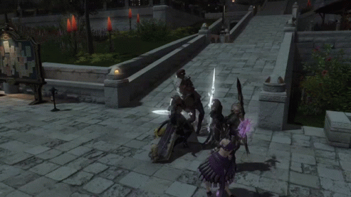 Orange Justice Dance Ffxiv GIF