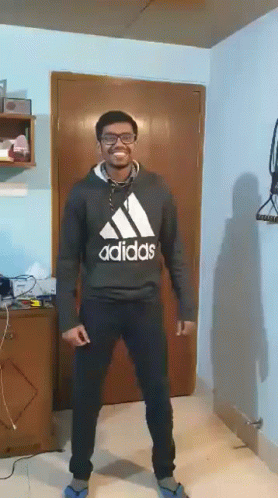 Orange Justice Dance Indian Guy GIF