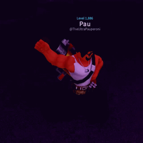 Orange Justice Dance Macho Man Roblox GIF