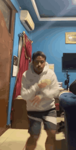 Orange Justice Dance Random Kid In Bedroom GIF
