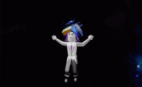 Orange Justice Dance Roblox Techno GIF