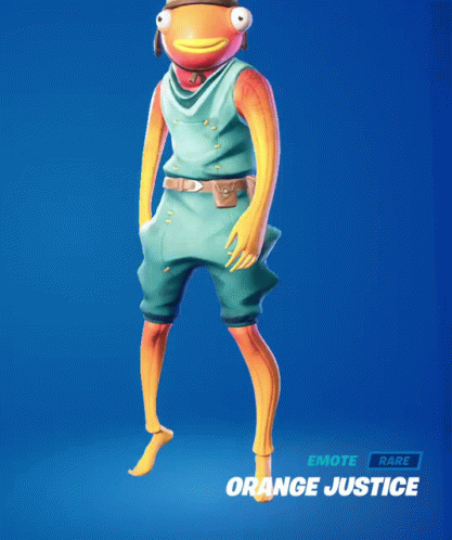 Orange Justice Rare Emote