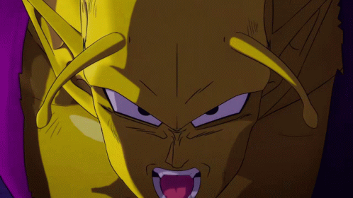 Orange Piccolo Transformation GIF